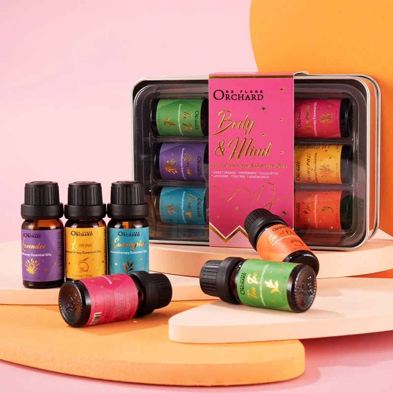 100% Pure Natural Essential Oil Set